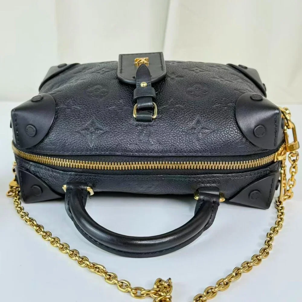 Louis Vuitton Black Empreinte Leather Shoulder Bag Crossbody - Picture 8 of 9